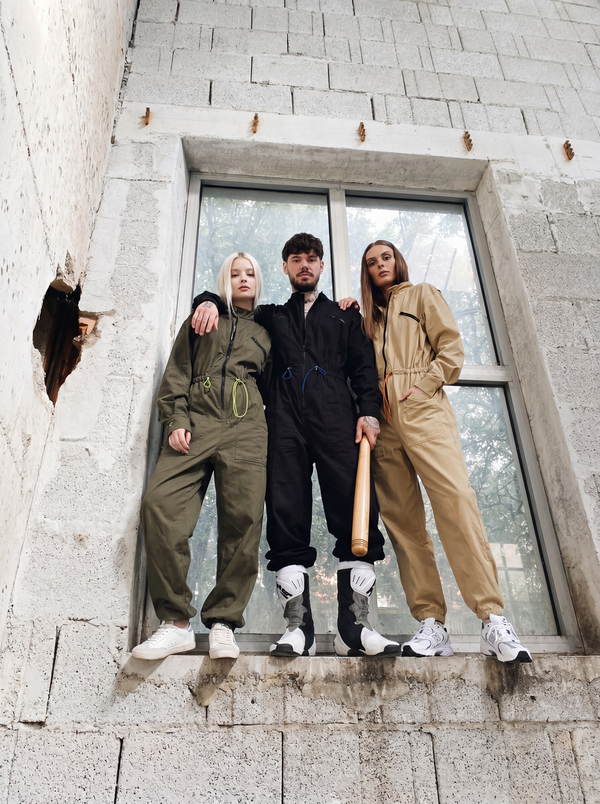 Jumpsuit "Chaos" khaki