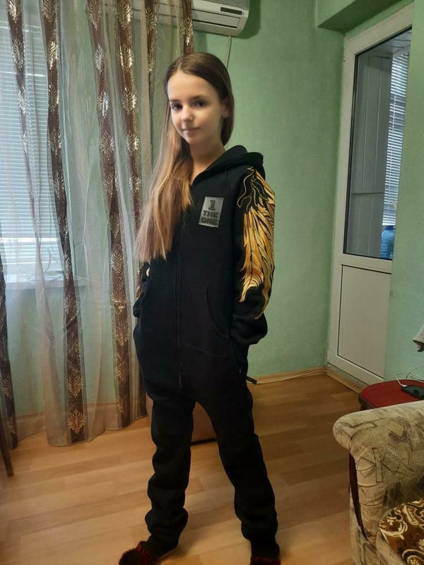 Kids Jumpsuit Angel black