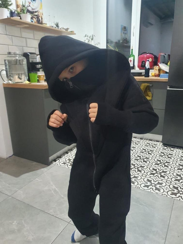 Warm Jumpsuit Ninja black