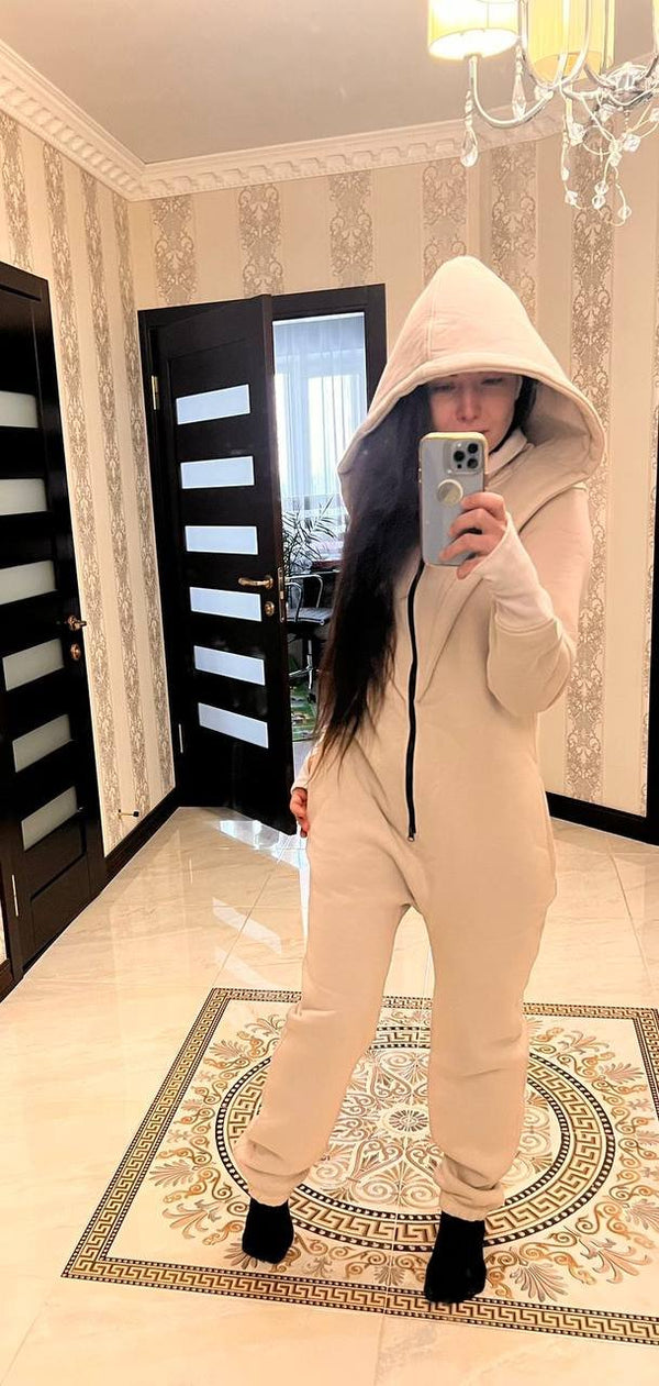Warm Jumpsuit Ninja black