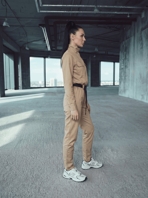 Lightweight Jumpsuit Urban beige