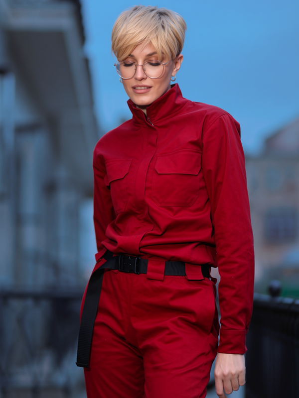 Легкий комбінезон Urban винний