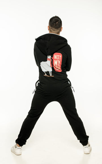 Комбінезон Лама довгий чорний