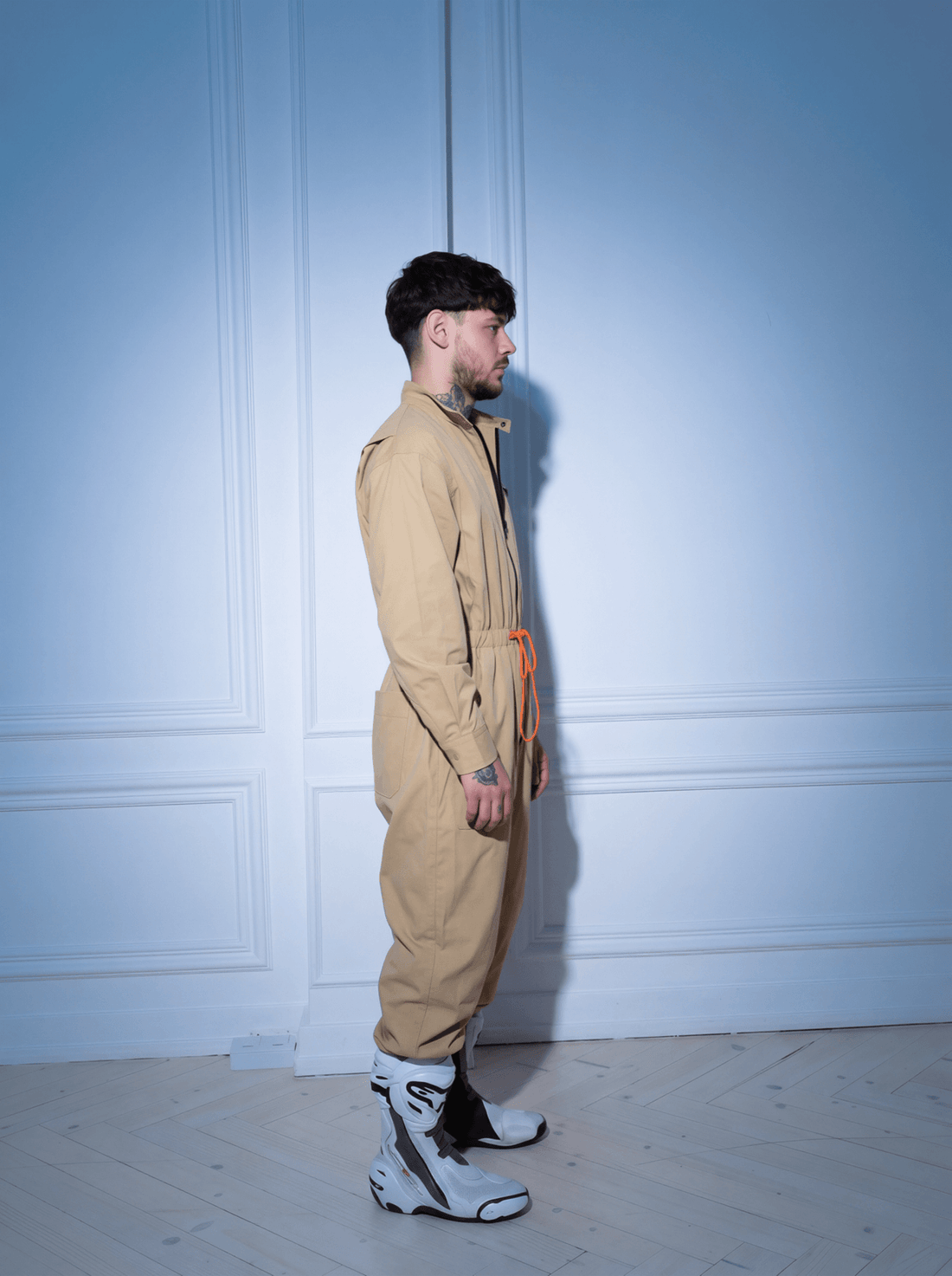 Jumpsuit "Chaos" beige