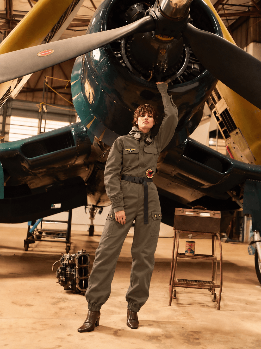 Lightweight JumpSuite Aviator khaki