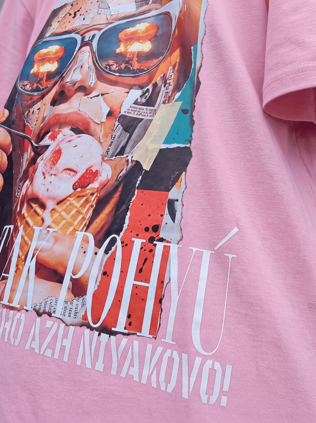 Футболка CHILL рожева