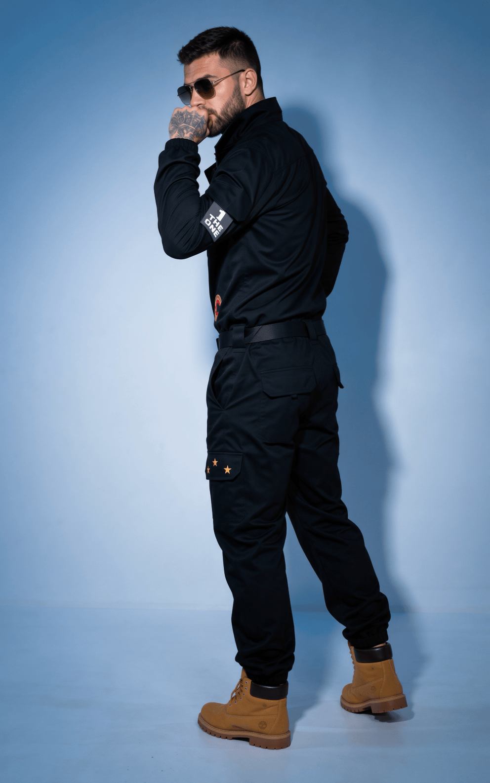 Lightweight JumpSuite Aviator black