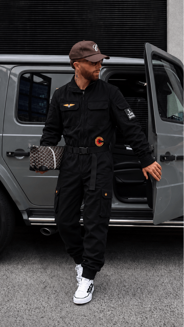 Lightweight JumpSuite Aviator black