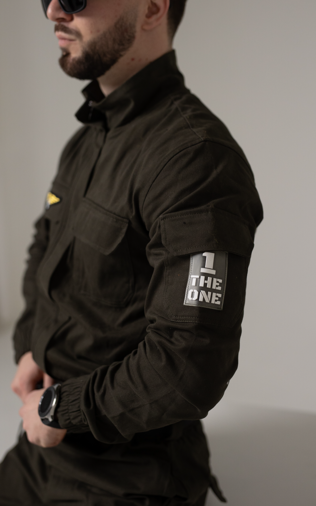 Легкий комбінезон JumpSuite Aviator кольору хакі