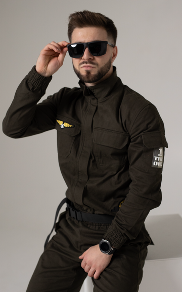 Легкий комбінезон JumpSuite Aviator кольору хакі