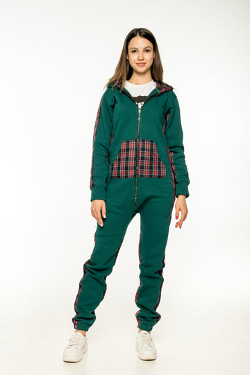 Джентльменський комбінезон зеленого кольору