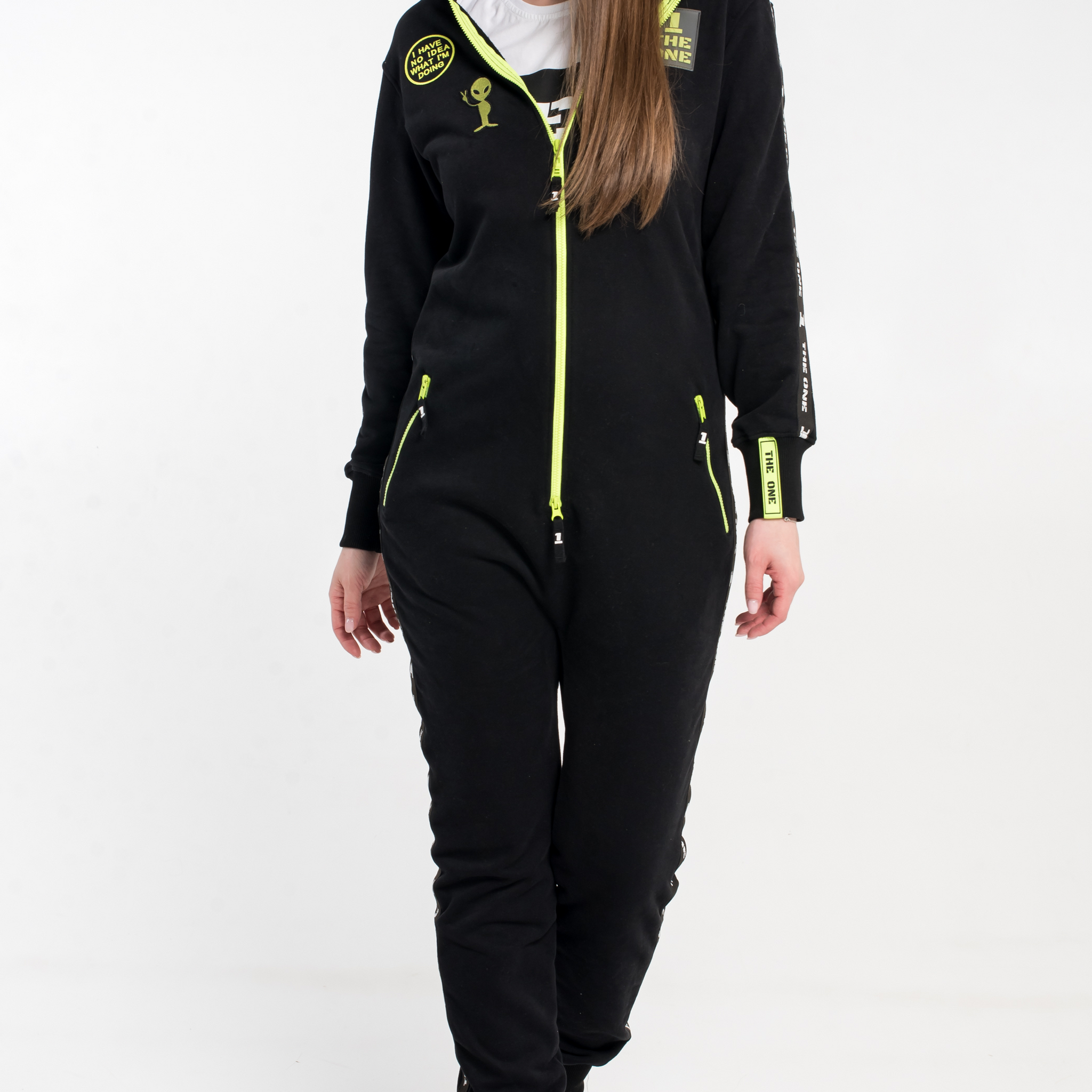 Легкий комбінезон JumpSuite Alien Black