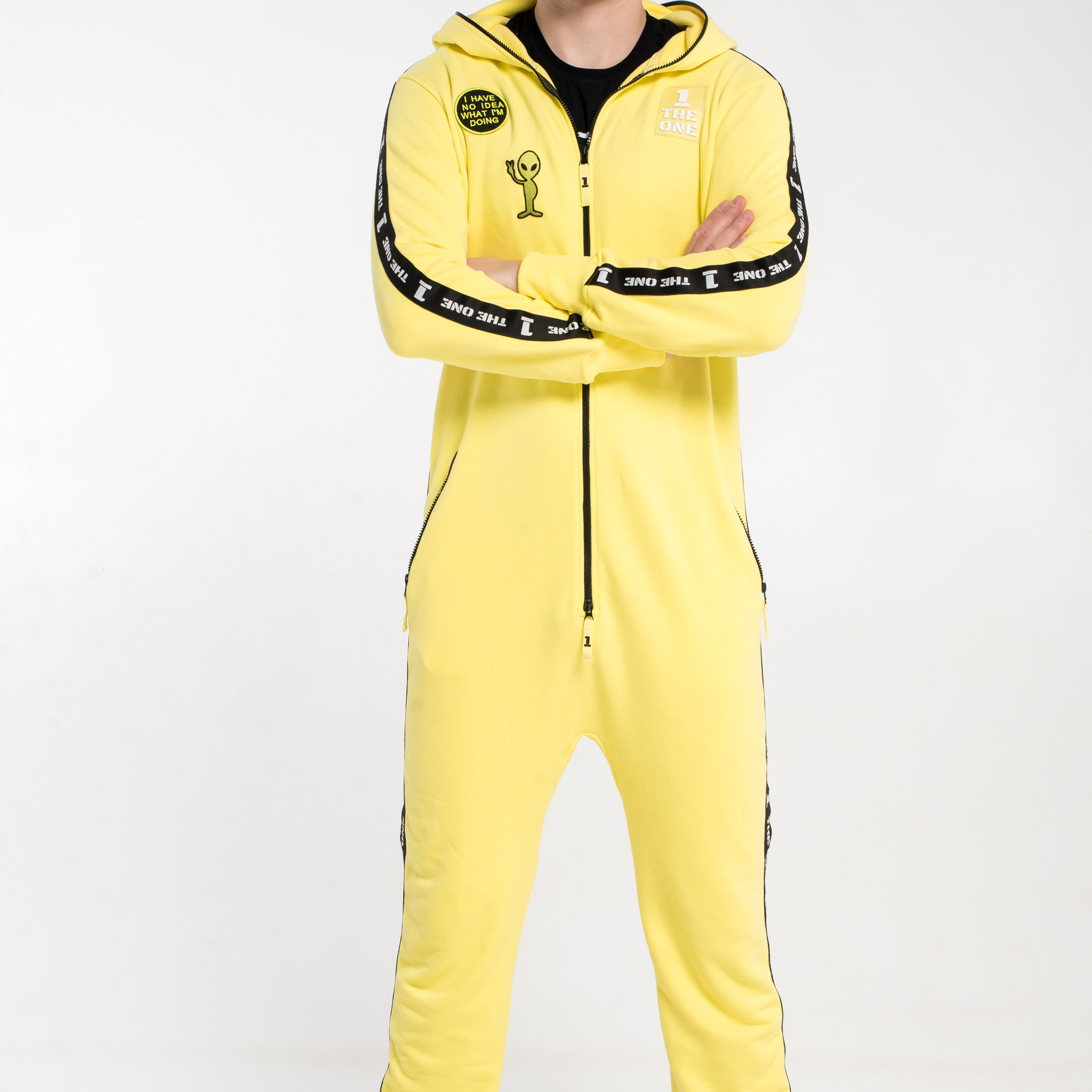 Легкий JumpSuite Alien жовтий