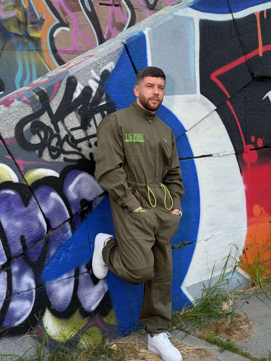 Jumpsuit "Chaos" khaki