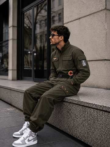 Lightweight JumpSuite Aviator khaki