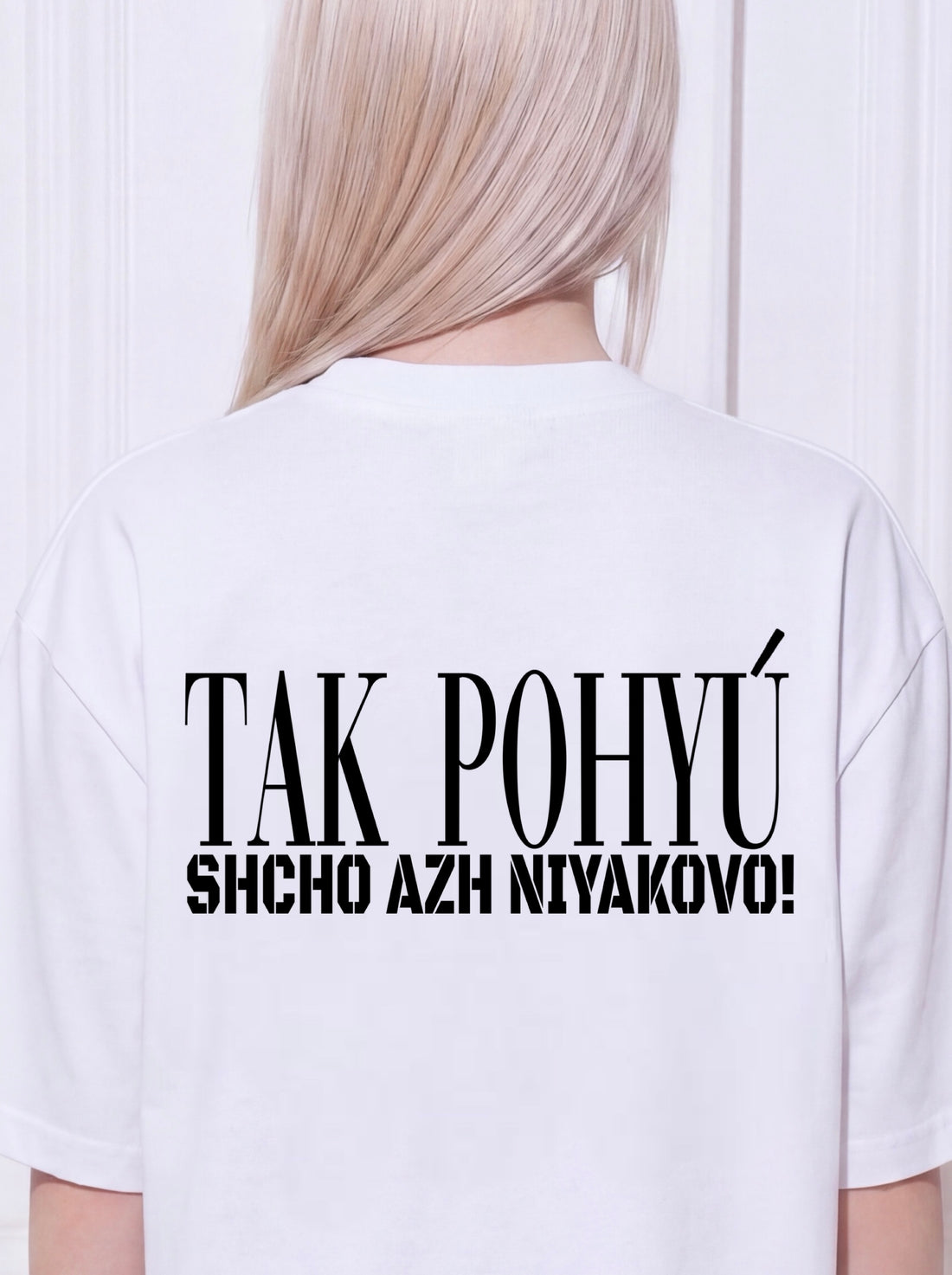 T-shirt POHYÚ white