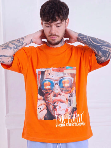 T-shirt CHILL orange