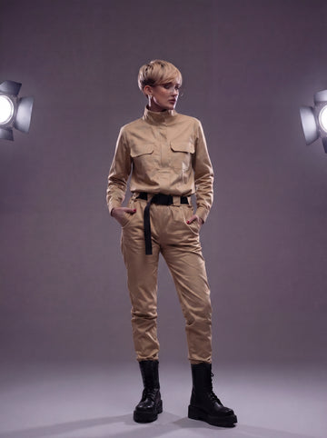 Легкий JumpSuite Urban БЕЖ