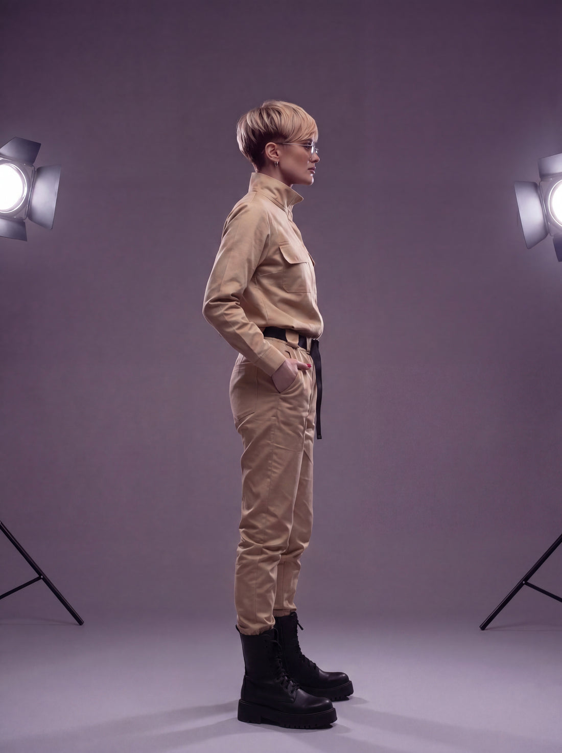 Lightweight JumpSuit Urban beige