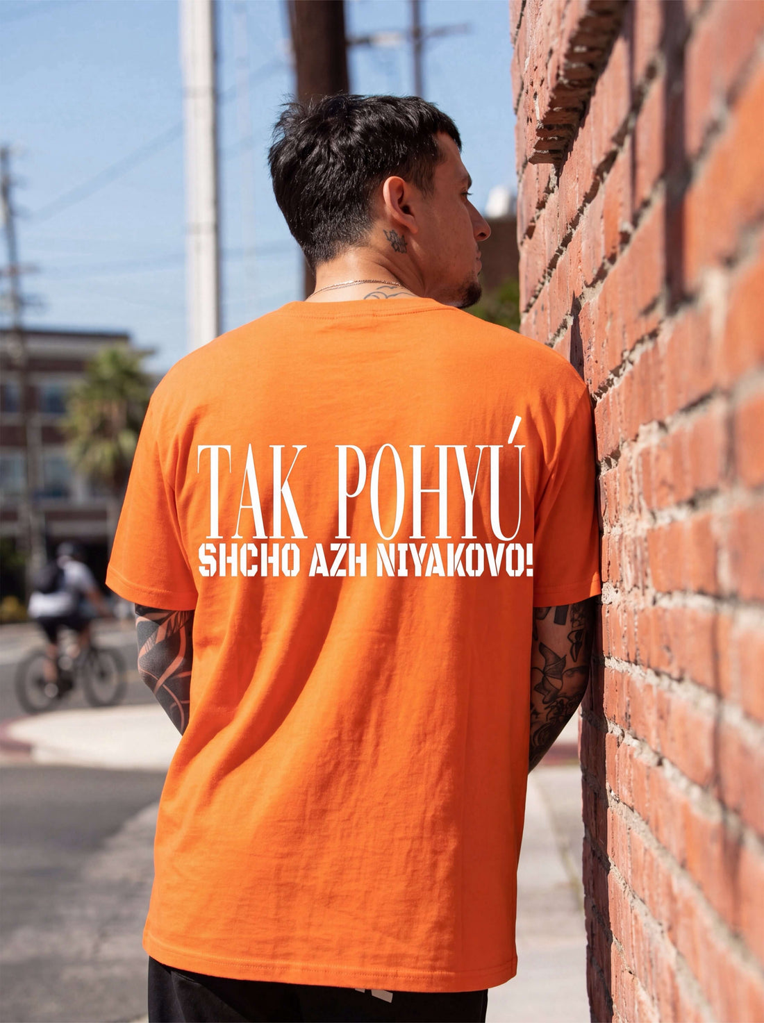 T-shirt POHYÚ orange