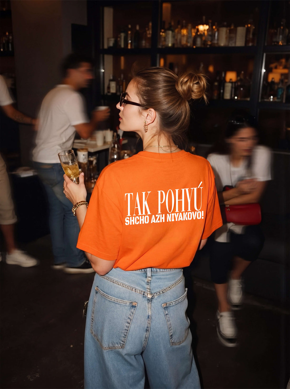 T-shirt POHYÚ orange