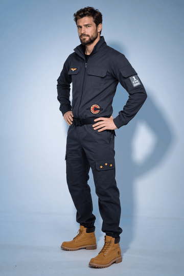 Лёгкий комбинезон Aviator серый