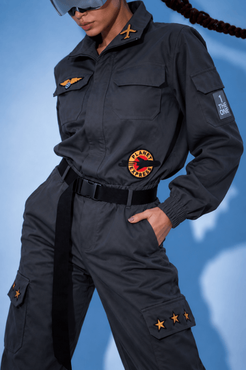 Легкий комбінезон Aviator сірий