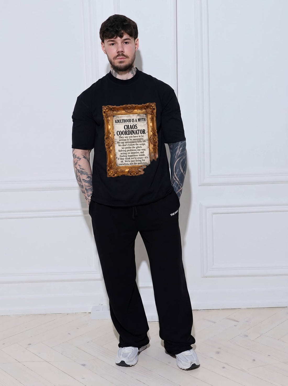 T-shirt Chaos Coordinator black PIDPAL