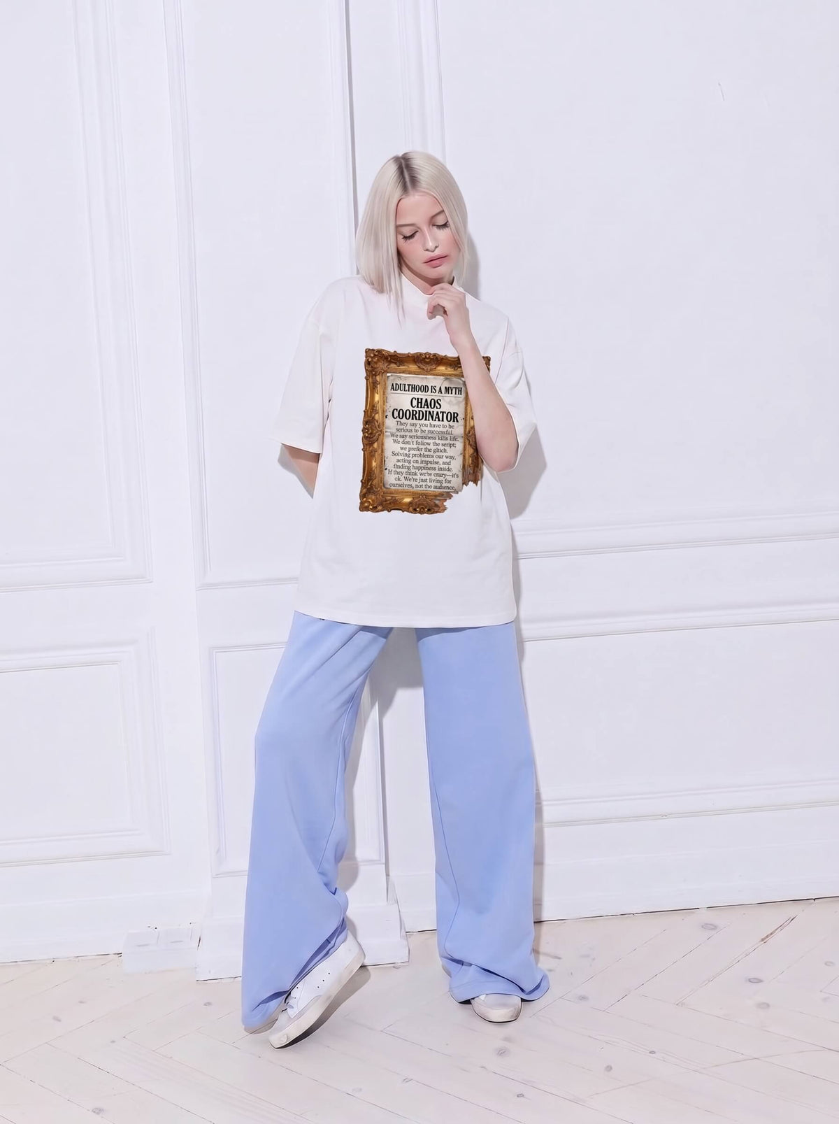 T-shirt Chaos Coordinator White