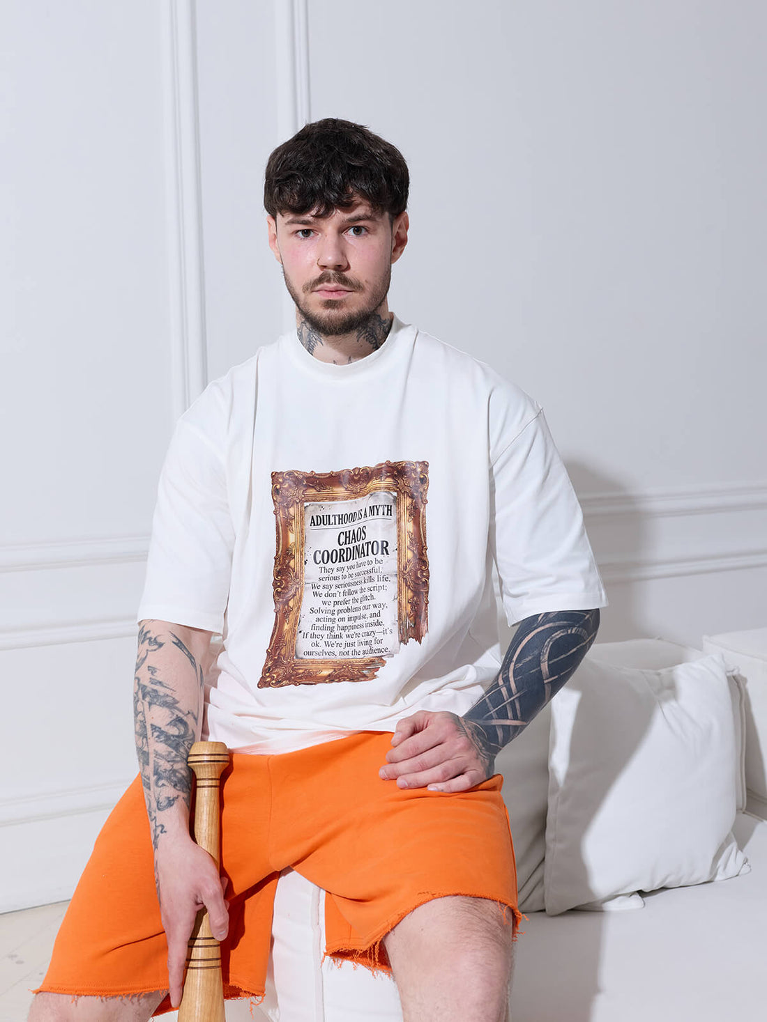 T-shirt Chaos Coordinator White