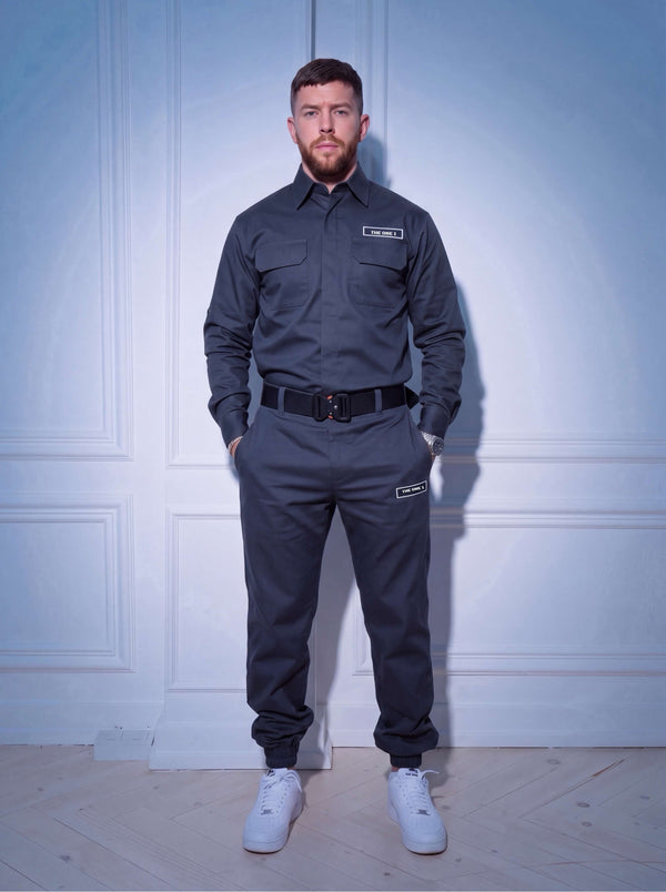 Cotton Suit Urban gray