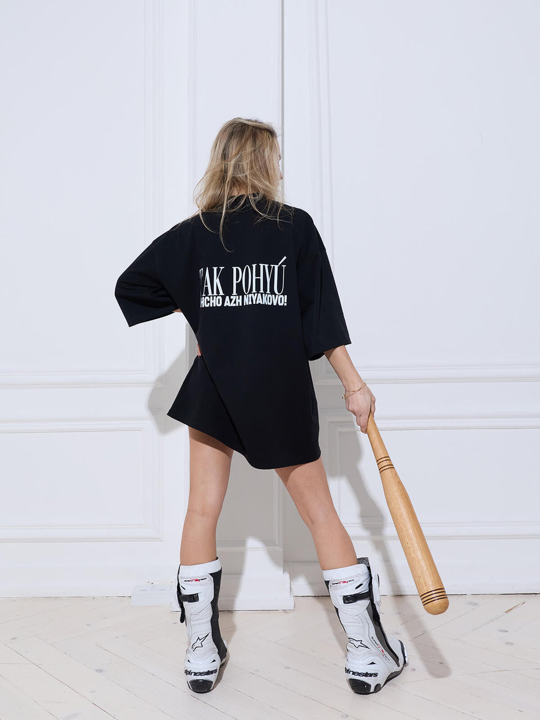 T-shirt POHYU black oversized