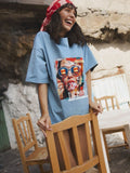 T-shirt CHILL blue