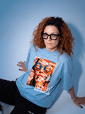 T-shirt CHILL blue