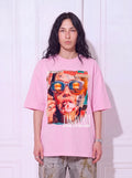 T-shirt CHILL pink