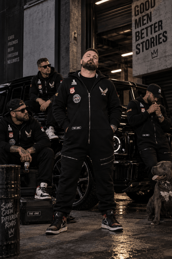 Warm Jumpsuit Harley black