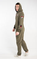 Men's lightweight jumpsuit Harley khaki without fleece | THE ONE