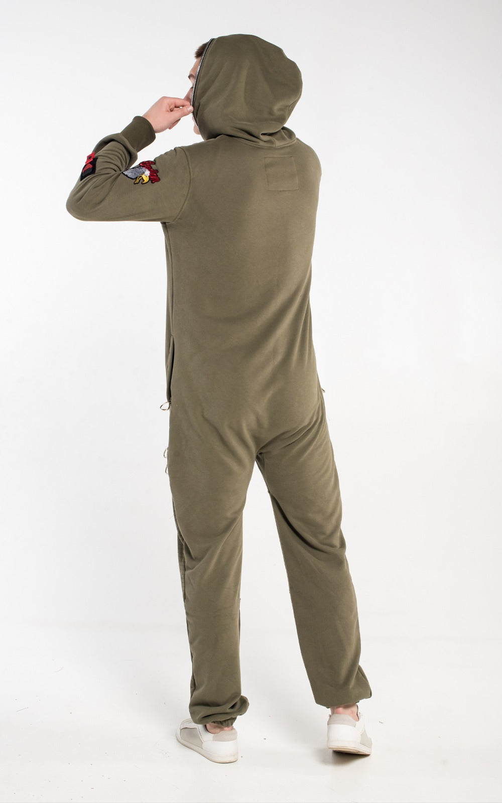 Men's lightweight jumpsuit Harley khaki without fleece | THE ONE
