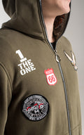 Men's lightweight jumpsuit Harley khaki without fleece | THE ONE