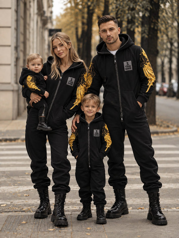 Kids Jumpsuit Angel black