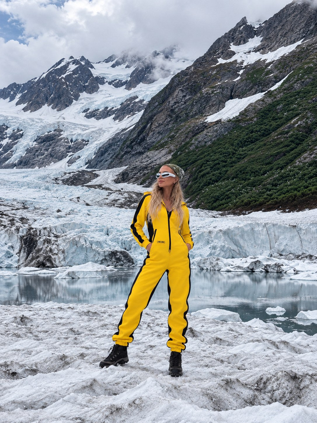 Kill Bill yellow warm jumpsuit, women, outdoor | THE ONE