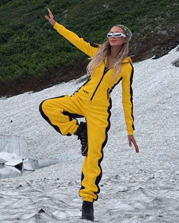 Kill Bill yellow warm jumpsuit, women, full length | THE ONE