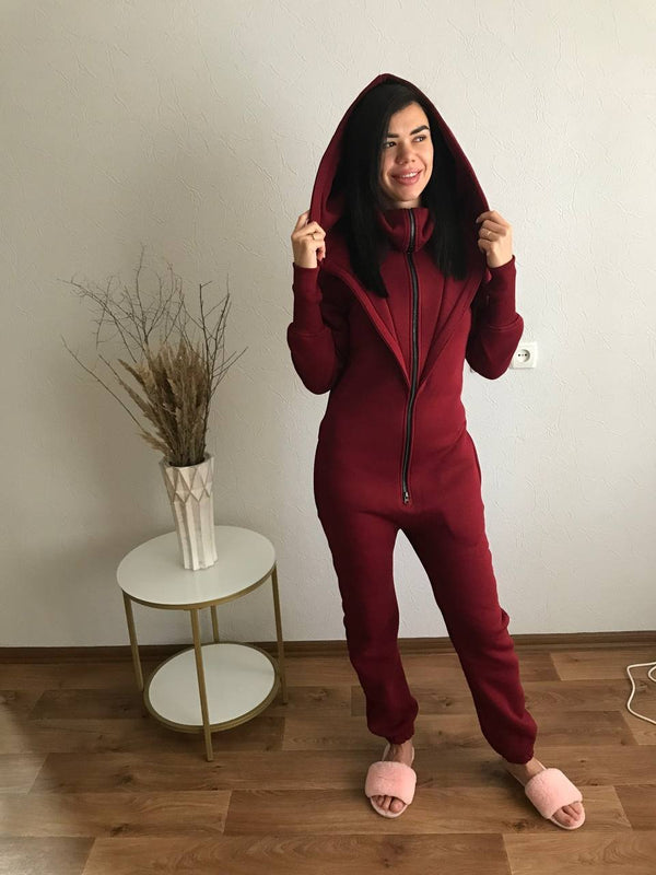 Warm Jumpsuit Ninja black