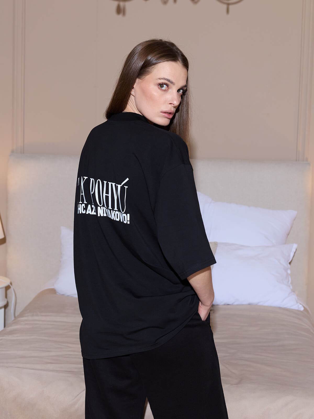 T-shirt POHYU black oversized