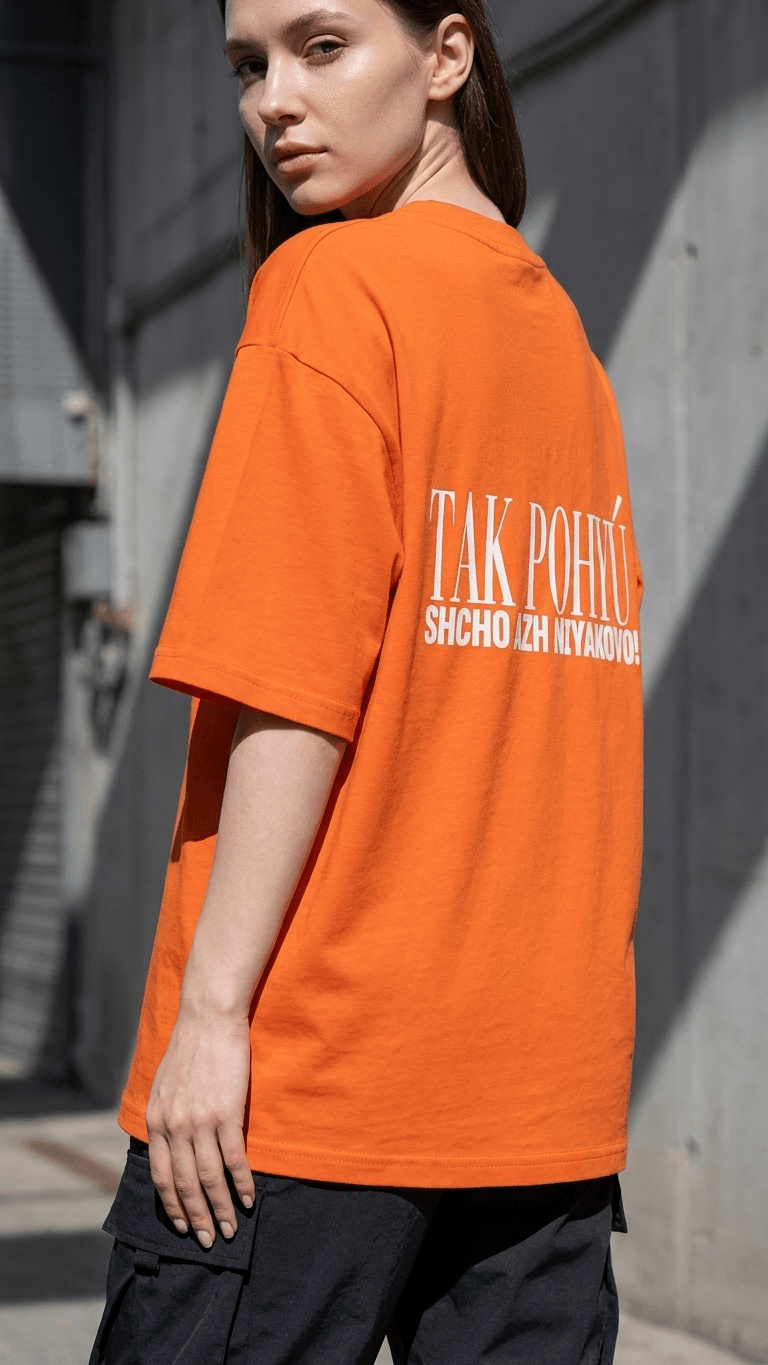 T-shirt POHYU orange