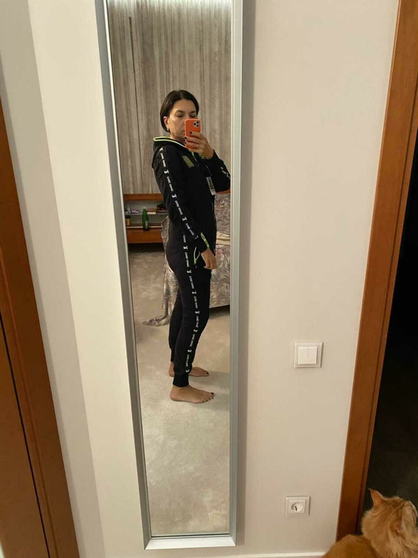Warm Jumpsuit Race black