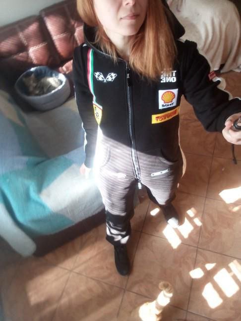 Warm Jumpsuit Race black