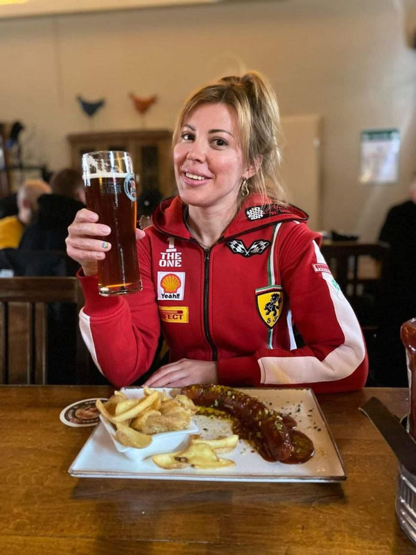 Warm Jumpsuit Race red