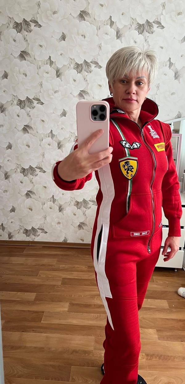 Warm Jumpsuit Race red