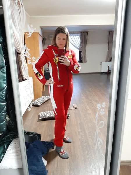 Warm Jumpsuit Race red